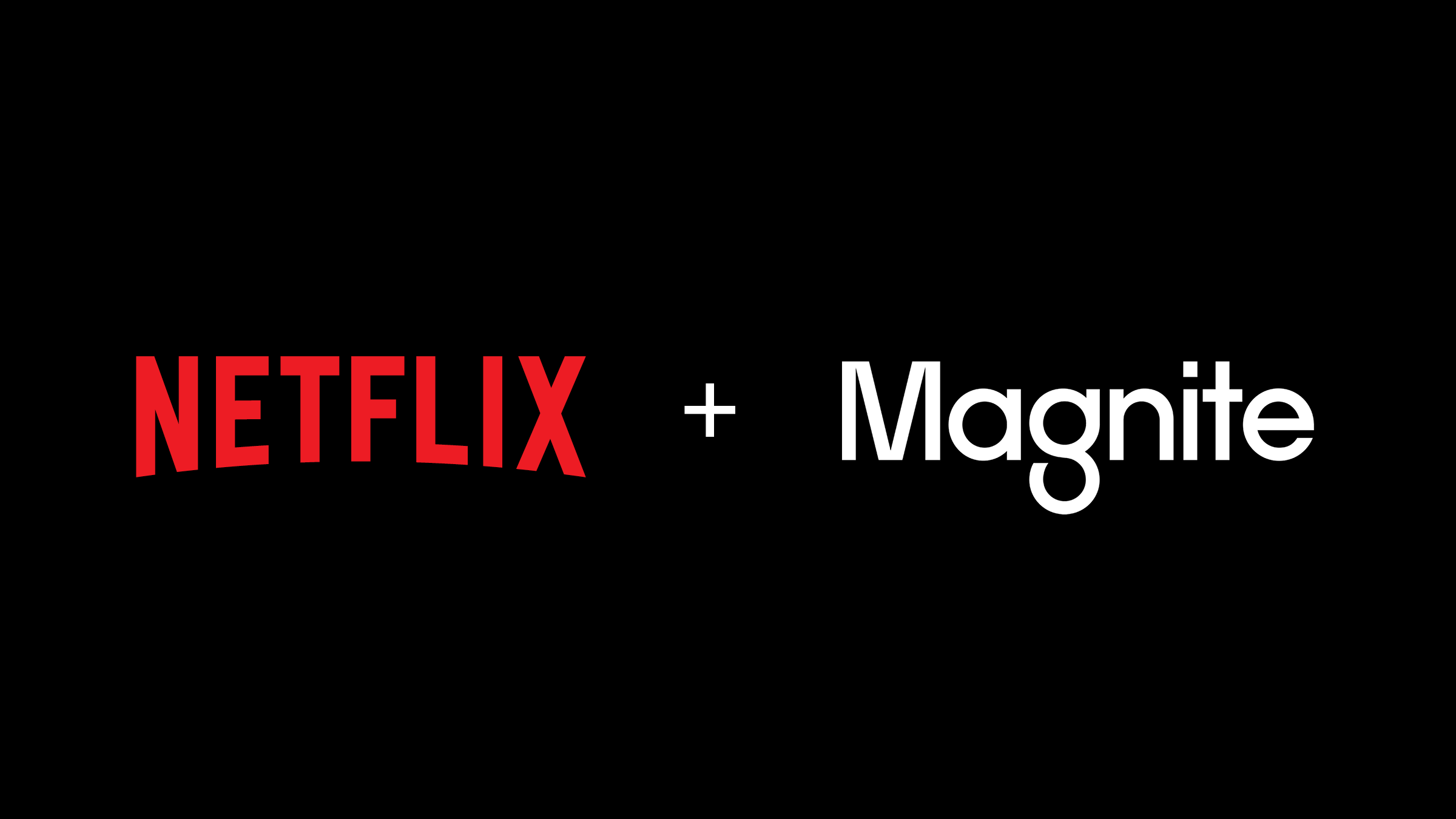 Netflix Magnite logos